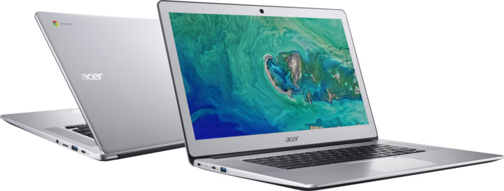 Acer Chromebook 15 (CB515-1HT-P235), stříbrná_2091379177