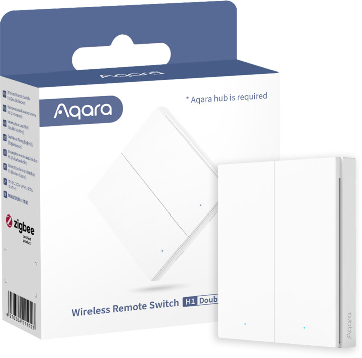 Aqara Smart Home Wireless Remote Switch H1 Double rocker_860939383
