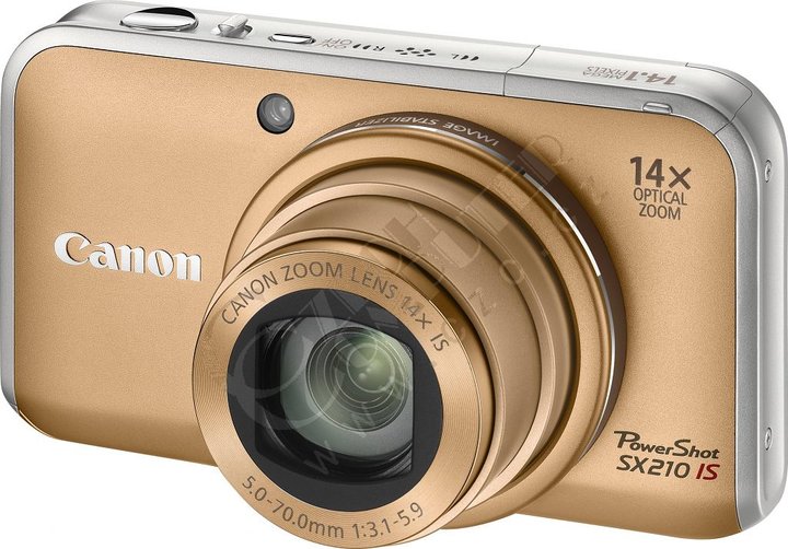 Canon PowerShot SX210, zlatá_1564444435