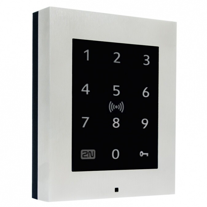 2N Access Unit 2.0 Touch keypad a RFID, IP čtečka 125 kHz, 13,56 MHz, NFC, bez rámečku