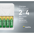 VARTA nabíječka Plug Charger, včetně 4xAA 2600 mAh_449808516