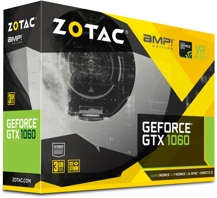 Zotac GeForce GTX 1060 AMP, 3GB GDDR5_511875966
