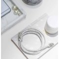 PlusUs LifeStar Premium Handcrafted USB Charge &amp; Sync cable (1m) Lightning - White Metallic / Grey_1500593778