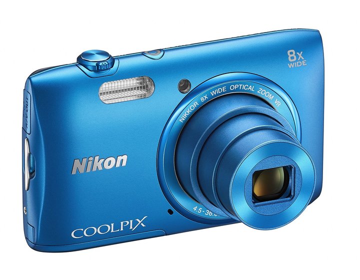 Nikon Coolpix S3600, modrá_792968054