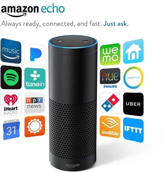 Amazon Echo - reproduktor s umělou inteligencí_490445771