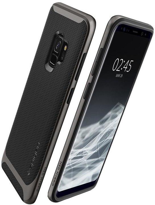 Spigen Neo Hybrid pro Samsung Galaxy S9, gunmetal_1372076856
