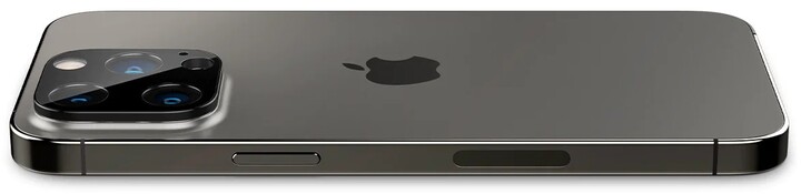 Spigen ochranné sklo Optik pro Apple iPhone 14 Pro/iPhone 14 Pro Max, 2 ks, černá_1058907596