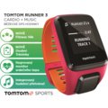 TOMTOM Runner 3 Cardio + Music (S), růžová/oranžová_1905603540