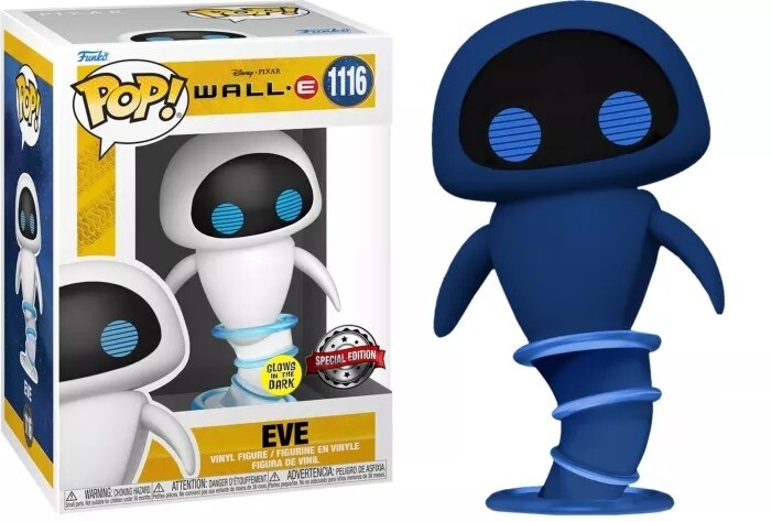 Figurka Funko POP! Eve Wall-E Glow in the Dark (Disney 1116)_955199273