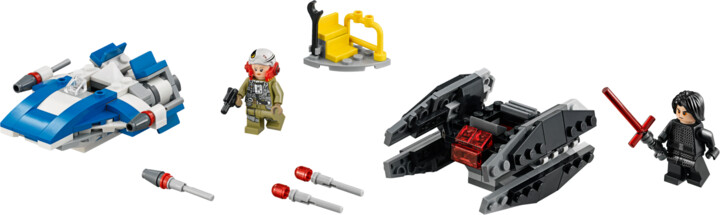 LEGO® Star Wars™ 75196 Mikrostíhačka A-Wing vs. Mikrostíhačka TIE Silencer_1811494655