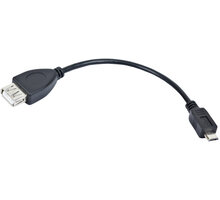 Gembird CABLEXPERT kabel USB AF/micro BM, OTG, 15cm, pro tablety a smartphone