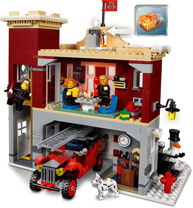 LEGO® Creator Expert 10263 Hasičská stanice v zimní vesnici_1864552489