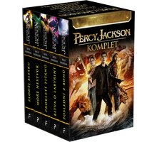 Kniha PERCY JACKSON - komplet 1.-5.díl - box_878763511