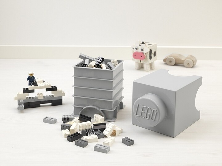 Úložný box LEGO, malý (1), šedá_1240138561