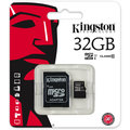 Kingston Micro SDHC 32GB Class 10 + adaptér_450253959