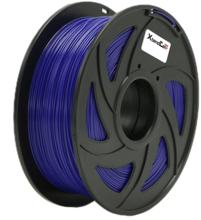 XtendLAN tisková struna (filament), PETG, 1,75mm, 1kg, průhledný fialový_993622316