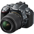 Nikon D5300 + 18-55 VR AF-P, šedá