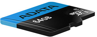 ADATA Micro SDXC Premier 64GB 85MB/s UHS-I U1 + SD adaptér_1806854076