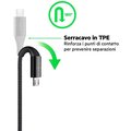 Belkin kabel Premium Kevlar USB-A 2.0 /microUSB, 1,2m - stříbrný_152007382