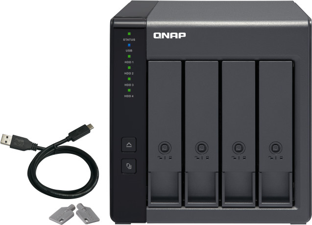 QNAP TR-004 - rozšiřovací jednotka pro PC, notebook či NAS_2050557680