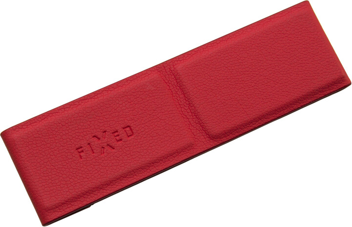 FIXED Nalepovací poutko Foldy pro mobilní telefony se stojánkem, červené_960668061