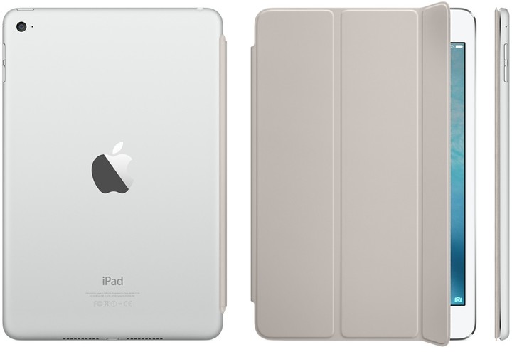 Apple iPad mini 4 Smart Cover, stříbrná_1740697143