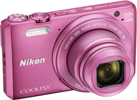 Nikon Coolpix S7000, růžová + 8GB SD + pouzdro_791333369