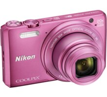 Nikon Coolpix S7000, růžová + pouzdro_351321928
