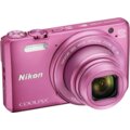 Nikon Coolpix S7000, růžová + pouzdro