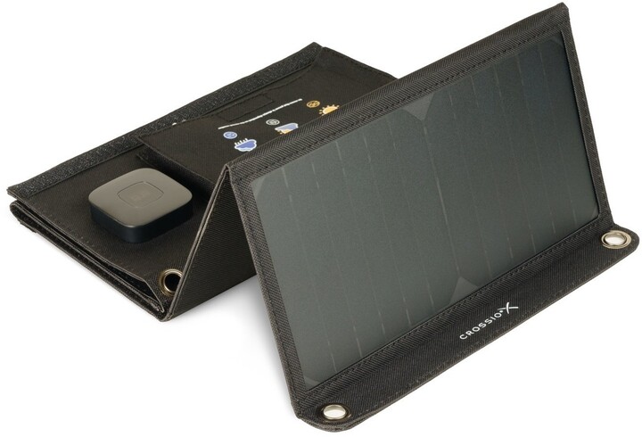 CROSSIO solární panel SolarPower 28W 2.0, 1x USB-A, 1x USB-C_2008535382