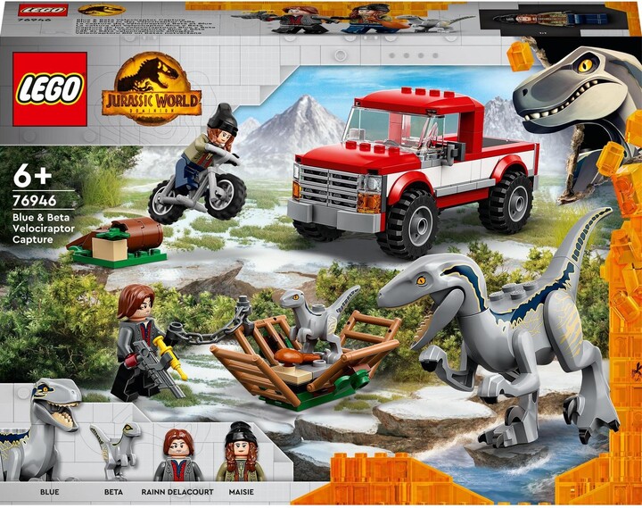 LEGO® Jurassic World™ 76946 Odchyt velociraptorů Blue a Bety_1997854200