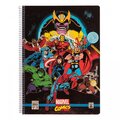 Zápisník Marvel Comics: Avengers, čtverečkovaný, kroužková vazba, A4_1023051612