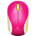 Logitech Wireless Mouse M187 bezdrátová, růžová