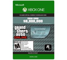 Grand Theft Auto V - Megalodon Shark Card (Xbox ONE) - elektronicky O2 TV HBO a Sport Pack na dva měsíce
