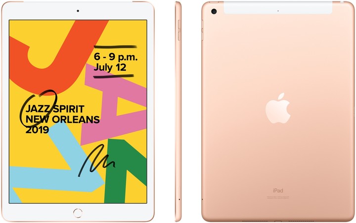 Apple iPad 2019 (7. gen.), 10.2&quot; Wi-Fi + Cellular 128GB, Gold_404808183