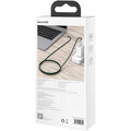 BASEUS kabel Cafule USB-C - USB-C, nabíjecí, datový, 100W, 2m, zelená_384338329