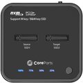CoreParts NVME M.2 SSD cloner, USB C 3.2 Gen2, 2x NVMe SSD_1789947014