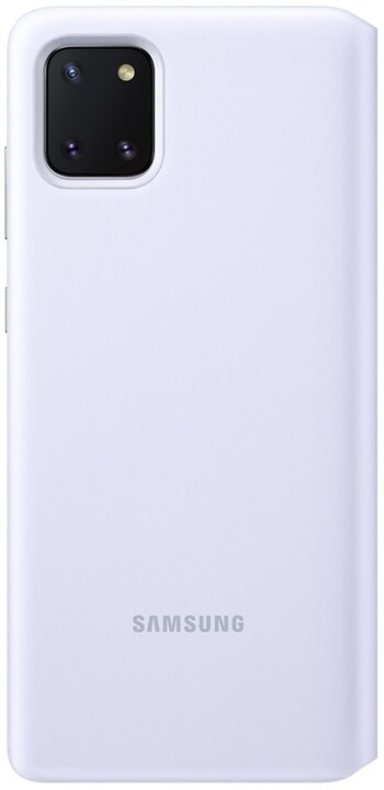 Samsung flipové pouzdro S View pro Samsung Galaxy Note10 Lite, bílá_1301269608