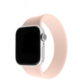 FIXED silikonový řemínek pro Apple Watch, 38/40mm, elastický, velikost L, růžová