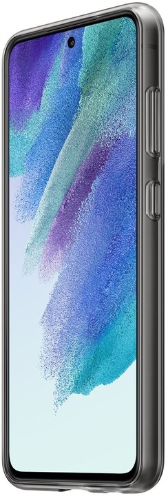 Samsung poloprůhledný zadní kryt s poutkem pro Galaxy S21 FE, šedá_690320363