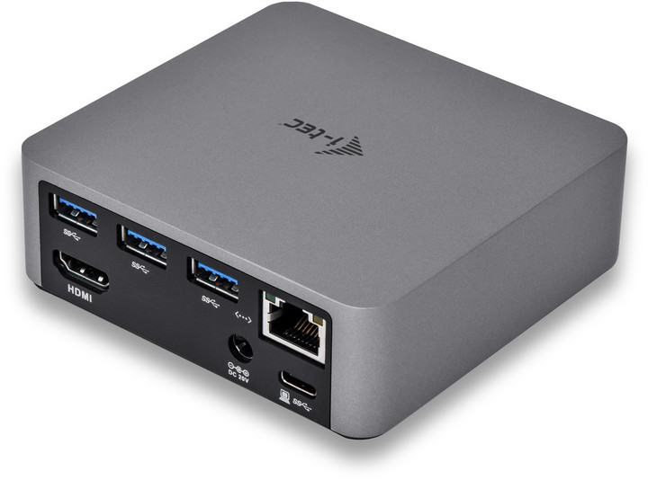 i-tec USB-C Metal 4K Dokovací stanice 1x HDMI 1x Ethernet 4x USB 3.0 1x USB-C PD_364503499
