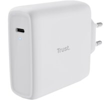 Trust síťový adaptér Maxo, USB-C, 100W, bílá_1917480751