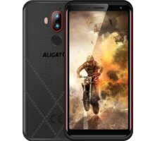 Aligator RX800 eXtremo, 4GB/64GB, Black/Red Antivir Bitdefender Mobile Security for Android, 1 zařízení, 12 měsíců v hodnotě 299 Kč + O2 TV HBO a Sport Pack na dva měsíce