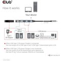 Club3D HUB USB-C PD, 2x USB-C, 2xUSB-A_958073318