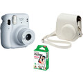 Fujifilm Instax MINI 11 Ice White + pouzdro + 10 fotopapírů (KVIFF edice) Poukaz 200 Kč na nákup na Mall.cz + O2 TV HBO a Sport Pack na dva měsíce