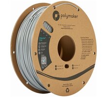 Polymaker tisková struna (filament), PolyLite PLA, 1,75mm, 1kg, šedá PA02003