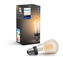 Philips Hue žárovka LED Filament E27 ST64 7W 550lm 2100K - 8718699688868