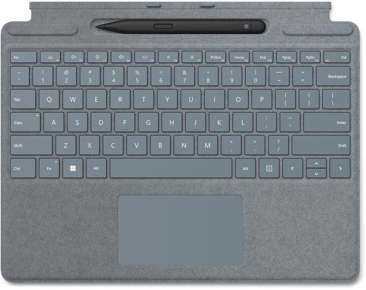 Microsoft Surface Pro Signature Keyboard + Pen bundle (Ice Blue), CZ&amp;SK_1905497793