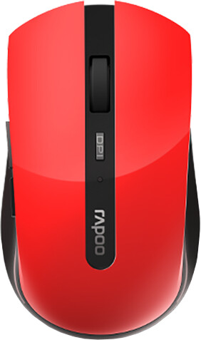 Rapoo 7200M, červená