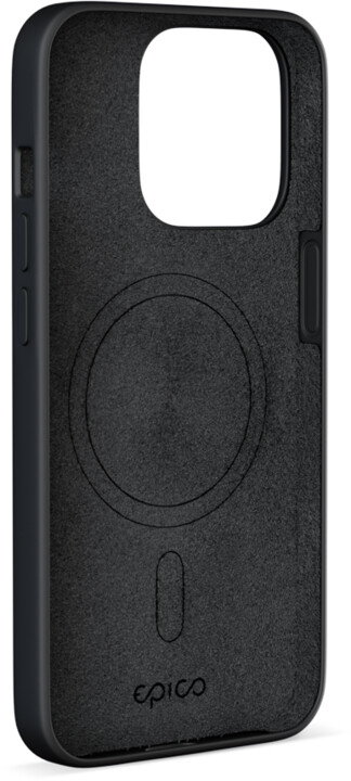 EPICO silikonový kryt pro iPhone 14 Plus s podporou uchycení MagSafe, černá_1052064757